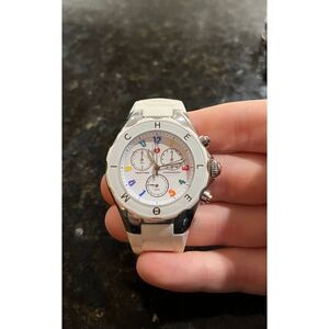 White Michelle Sport Watch